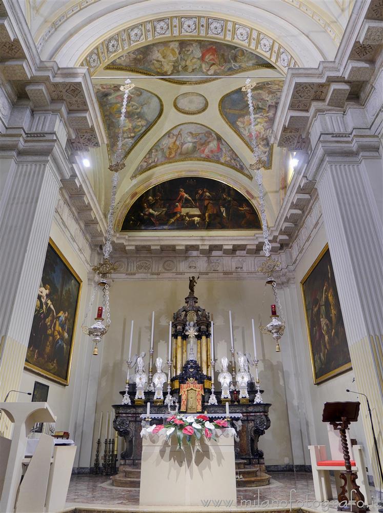 Milan (Italy) - Apse of the Church of San Raffaele